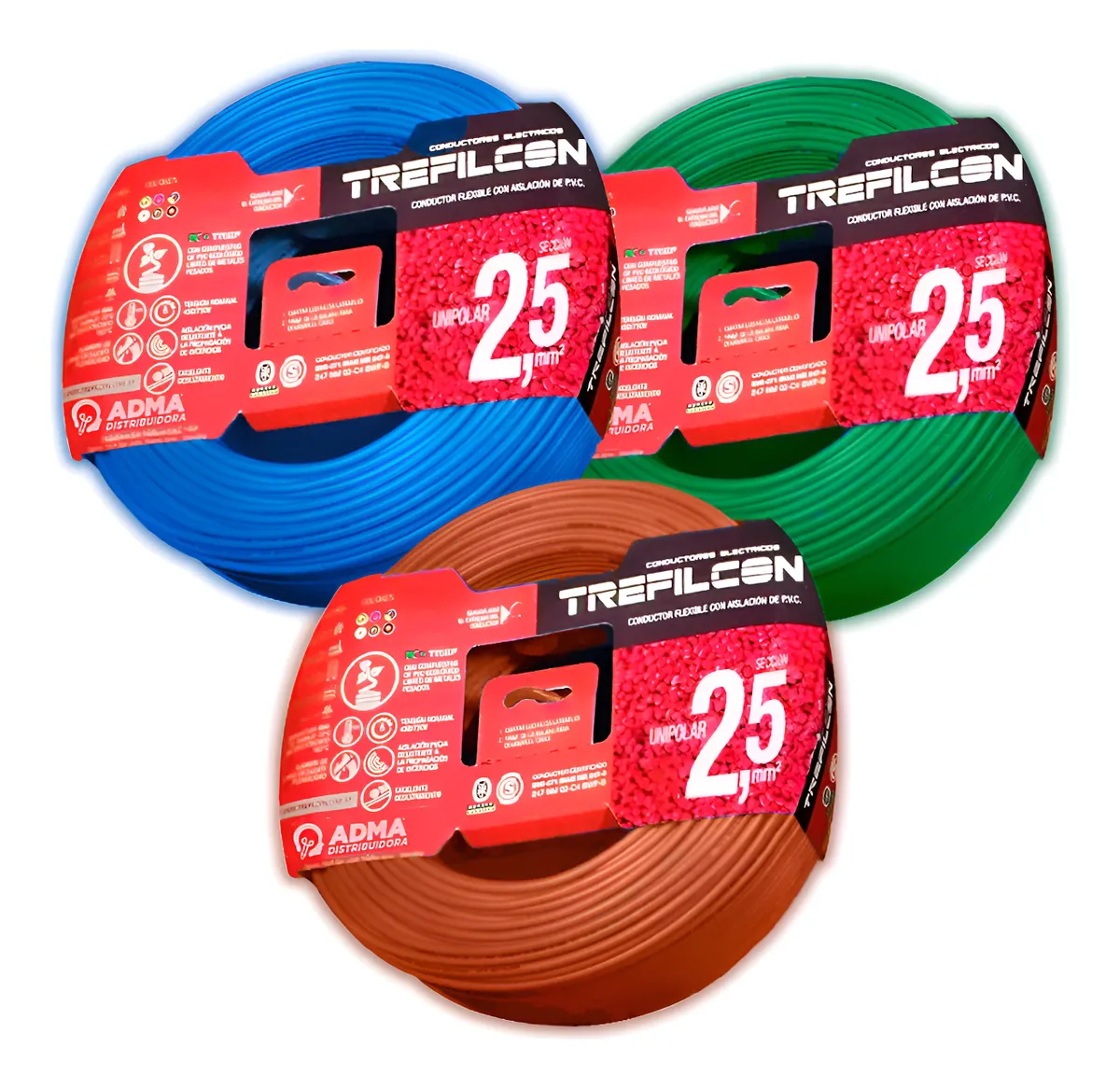 Cable unipolar 2.5mm